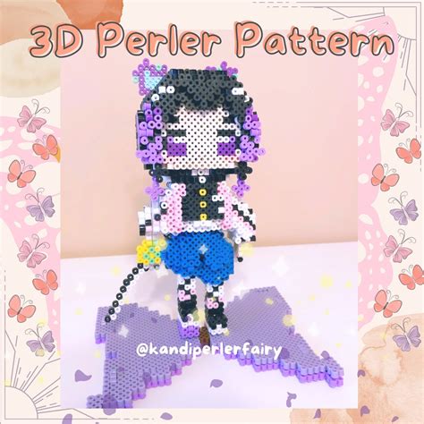 Create Your Own Anime-Inspired Mini Bead Patterns!
