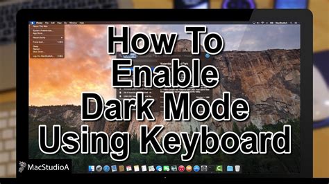 Create a Keyboard Shortcut to Enable Dark Mode on Mac
