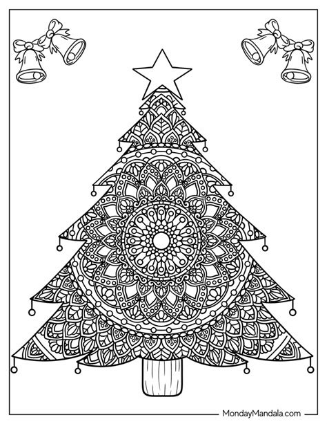 Create a Magical Christmas Tree with this Incredible Mandala SVG