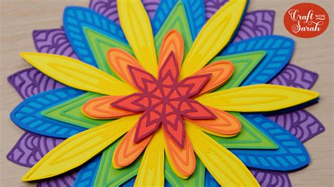 Create a Unique Mandala Design with Rainbow Svg!