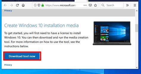 Create a Windows 10 Installation Media