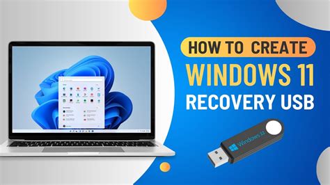 Create a Windows 11 Recovery USB Drive
