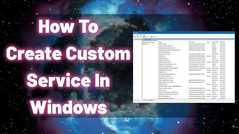 Create a Windows Service With NSSM