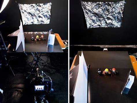 Create a wall of bokeh with tinfoil