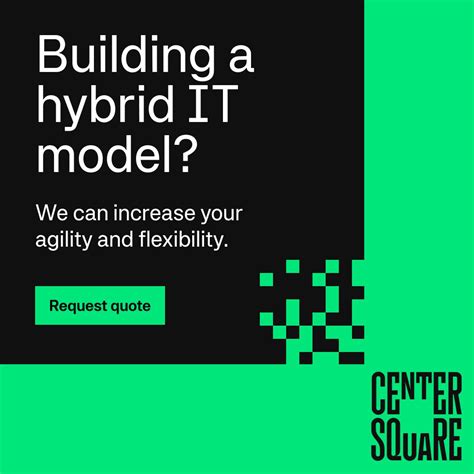 Create an infrastructure that flexes with you