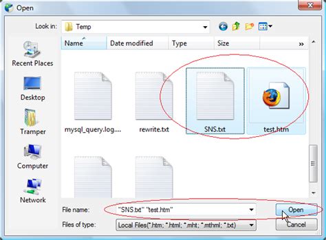 Create and Open MHT Files