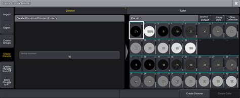 Create location-based presets: