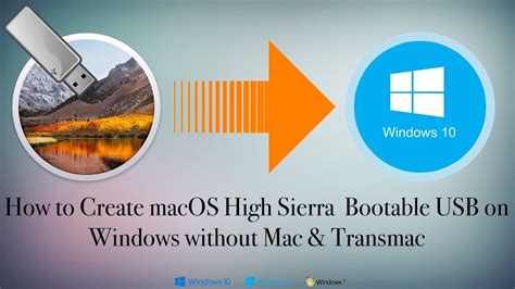 Create macOS High Sierra Bootable USB Installer on Windows 10