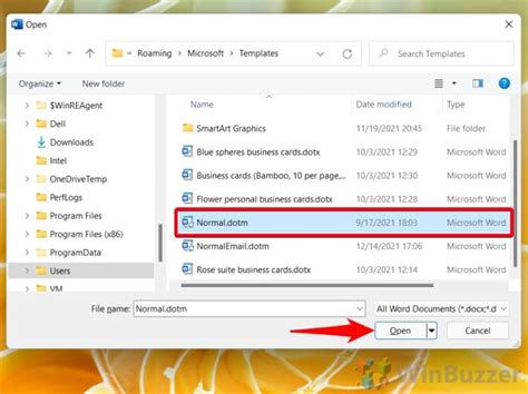 Create new Normal.dotm
