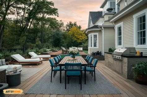 Create zones when designing a patio