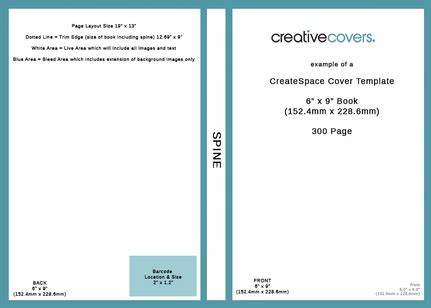 Createspace Book Cover Template