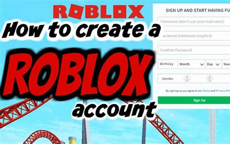 Creating A Roblox Account
