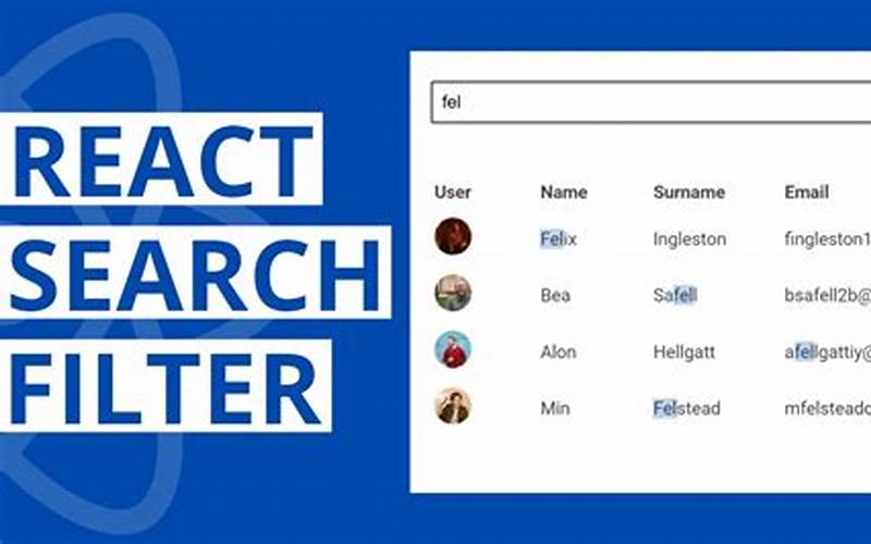 Creating Customized Search Filters