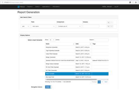 Creating Html Reports Radis Pro Help Report Template Example With Html