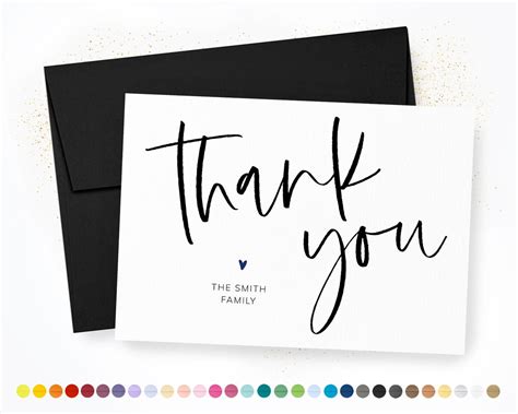 Creating Personalized Thank You Cards