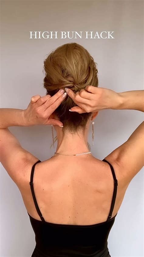 Creating Your Perfect High Bun