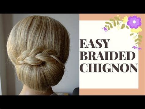 Creating a Braided Chignon