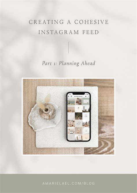 Creating a Cohesive Instagram Feed
