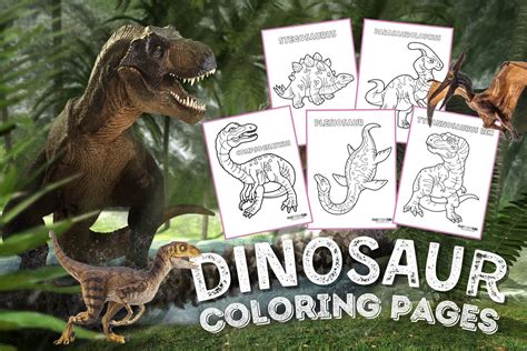 Creating a Dinosaur Coloring Book
