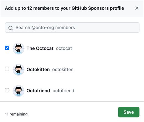 Creating a GitHub Sponsors profile