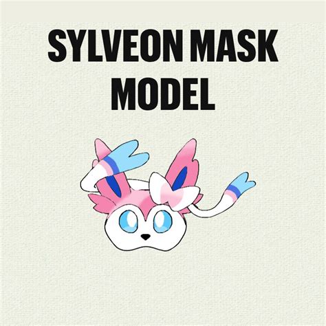 Creating a Sylveon Mask Printable