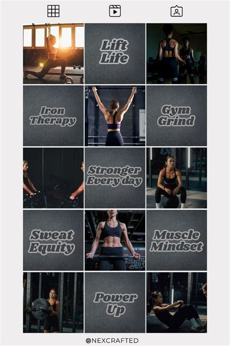 Creating a Visually Inspiring Fitness Feed