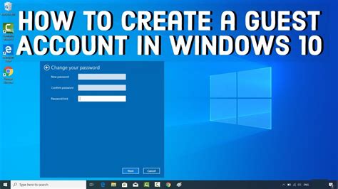 Creating a Windows 10 Guest Account