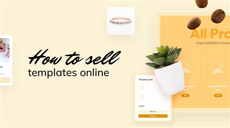 Creating and Selling Simple Templates