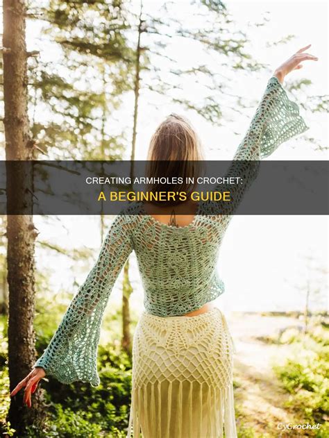 Creating armholes in sock