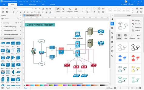 Creating diagrams with Visio