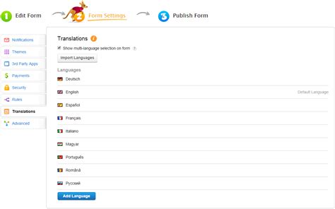 How to create multiple language forms 123FormBuilder Help