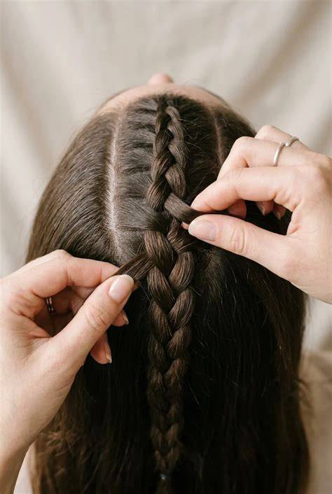 Creating the Dutch Braid