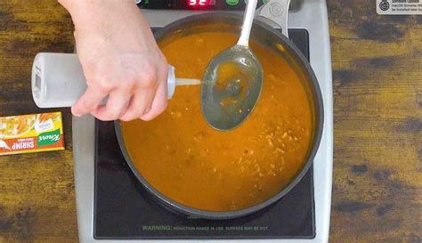 Creating the Palabok Sauce