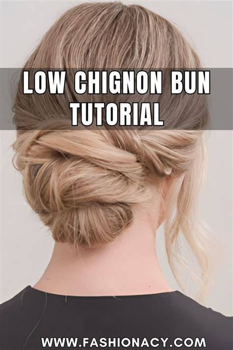 Creating the Perfect Low Chignon