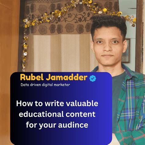 Creating valuable educational content