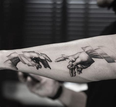 60 The Creation Of Adam Tattoo Designs For Men