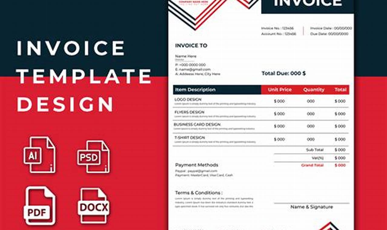 Unleash Your Creativity: Discover Stunning Invoice Templates for Designers