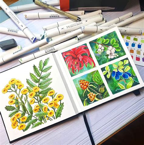 Creative Art Ideas Using Markers