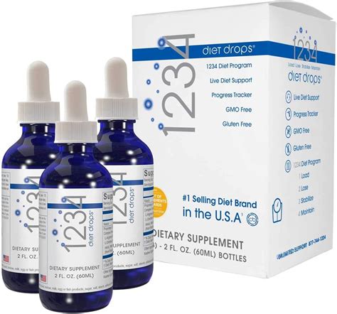 Creative Bioscience 1234 Diet Drops Instructions
