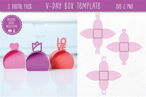 Download Creative Box Design, Curvy Box Svg -... Commercial Use for Cricut