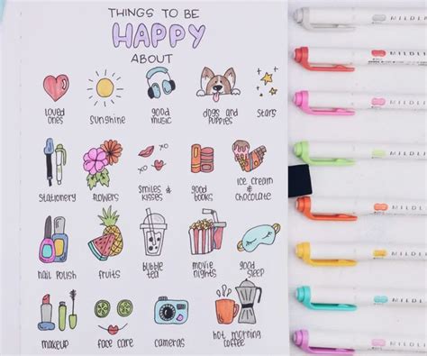 Creative Bujo Collection Ideas
