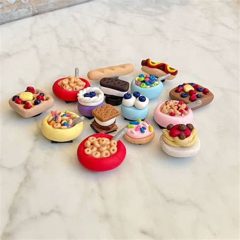 Creative Clay Food Magnets for Kids