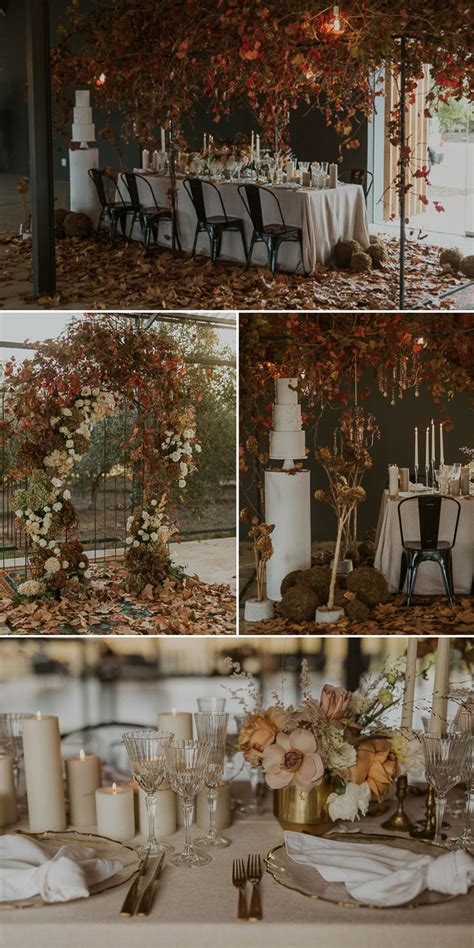 Creative Concoctions for Fall Weddings