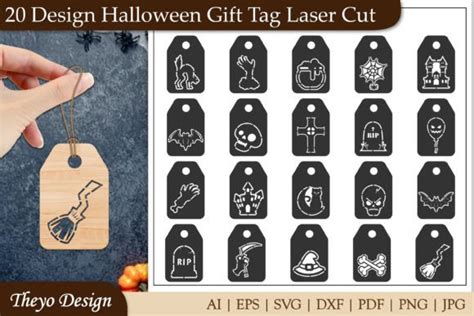 Creative DIY Gift Tags Halloween Ideas