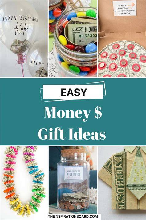 Creative DIY Money Gift Ideas