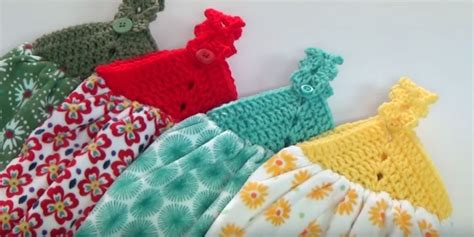 Creative Grandma Crochet Towel Topper
