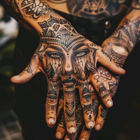 Creative Hand Tattoos