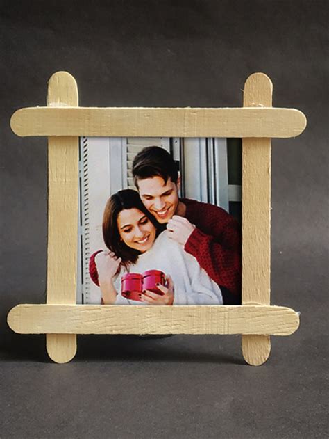 Creative Ice Cream Stick Photo Frame
