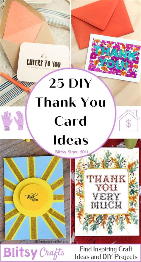 Creative Ideas for Your Fun Homemade Thank You Notes