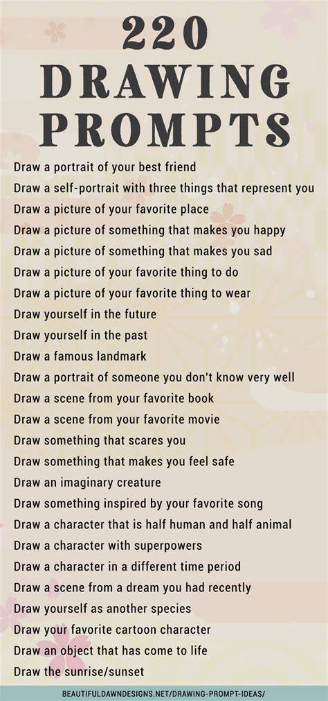 Creative Illustration Prompts
